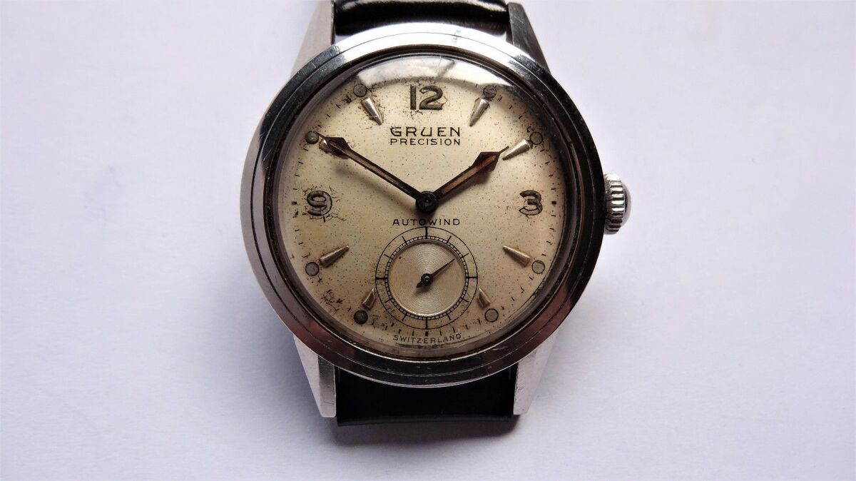 GRUEN PRECISION Autowind bumper automatic vintage watch RARE GRUEN PRECISION Autowind bumper automatic vintage watch RARE