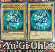 *** 2x Elemental Hero Sparkman 2x*** TLM-EN004 | YuGiOh! NM