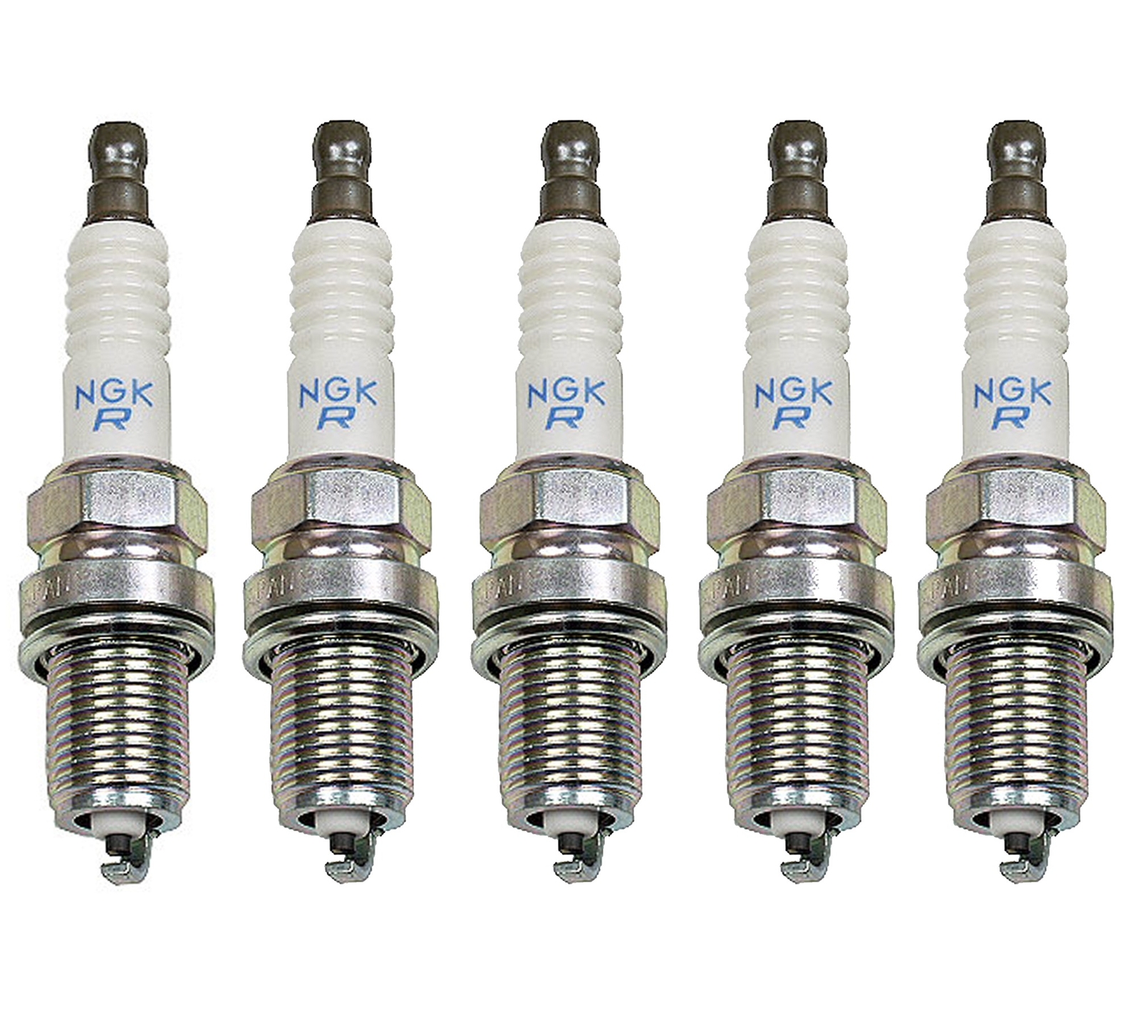 NGK Set of 5 Standard Spark Plugs 0.044 For Acura TL Vigor 2.5L L5