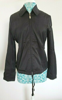Esprit Black Zip Up Jacket Women's Size M