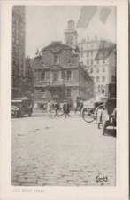 Old State House Boston MA Unused The Maynards Waban MA Postcard G93