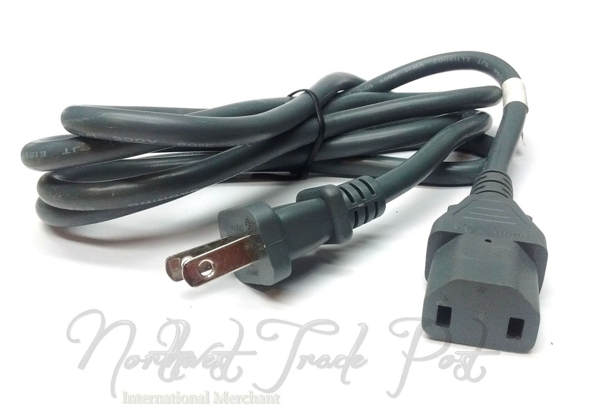 2-Prong Replacement AC Power Cord for Vtg IBM Lexmark Wheel-Writer 30 Typewriter