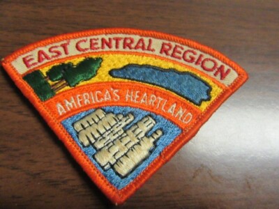 East Central Region Pie Shaped Patch         c88
