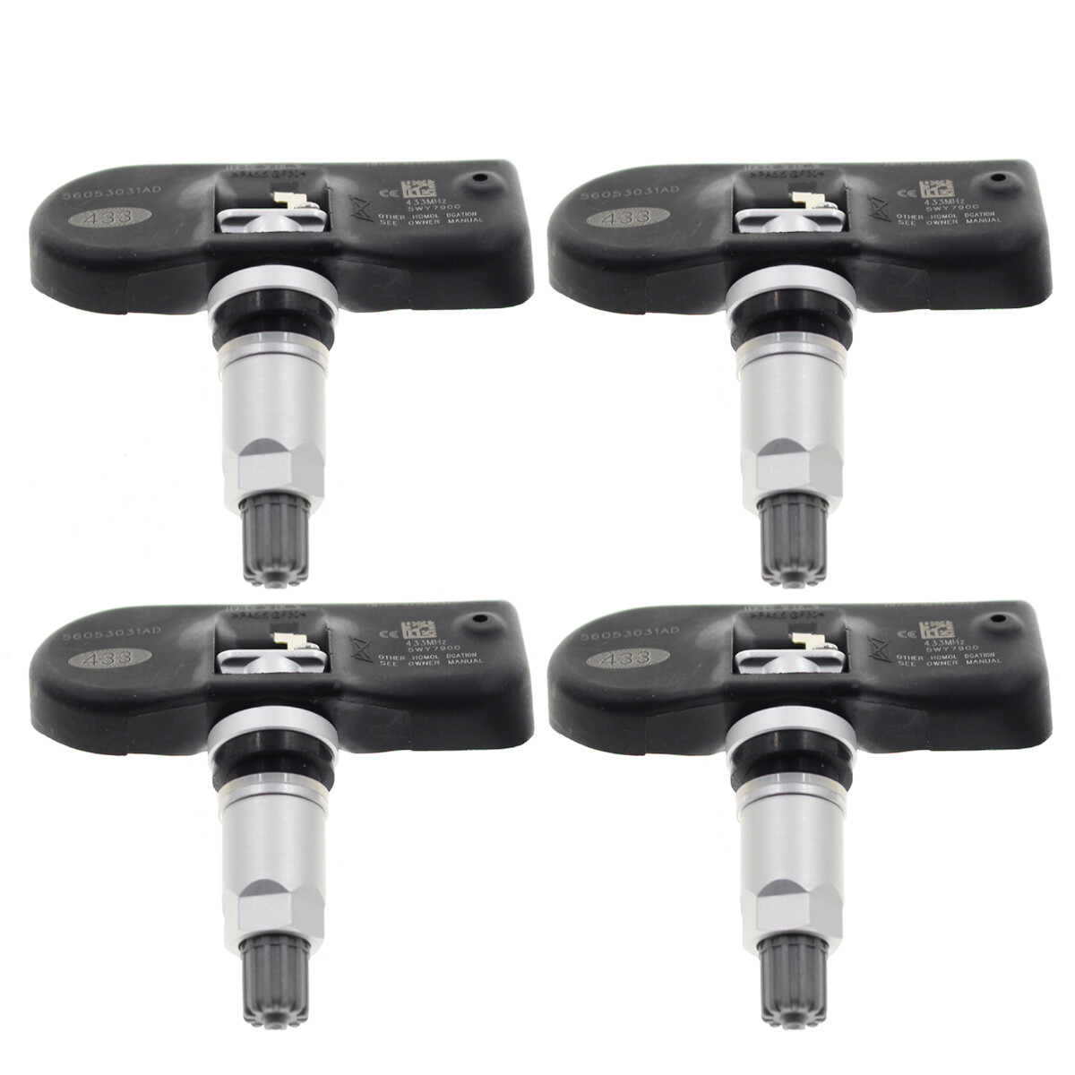 Capteur Pression Pneus TPMS 56053031AD/AC - Pour Dodge Charger, Challenger, Jeep Commander