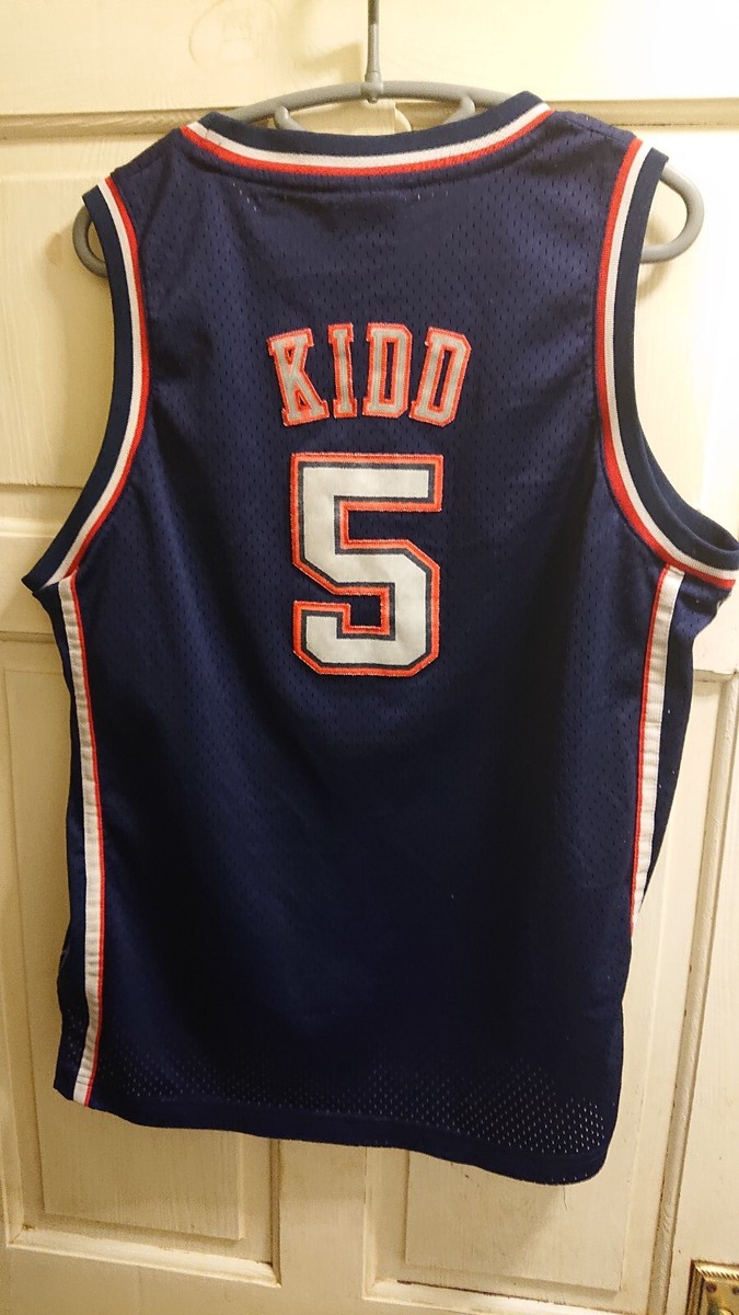 Vintage Jason Kidd New Jersey Nets #5 Jersey. Size Youth ExtraXL 