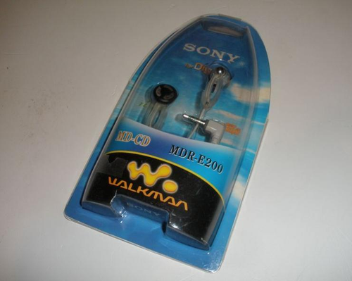 Sony MDR-E200 Earbuds Headphones Silver Sealed | eBay