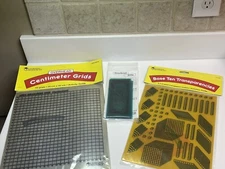 Learning Resources Overhead Transparency Set (Grids, Base 10, Money)