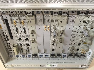 HP Agilent Cell Analyzer | Modulsystem E1401B E4210B E4205A E1607A