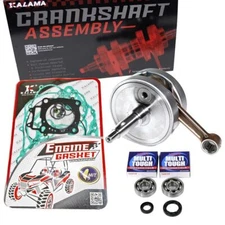 FIT HONDA CR 250R ENGINE REBUILD KIT 1992-2001 Gasket NACHi Crank Bearing
