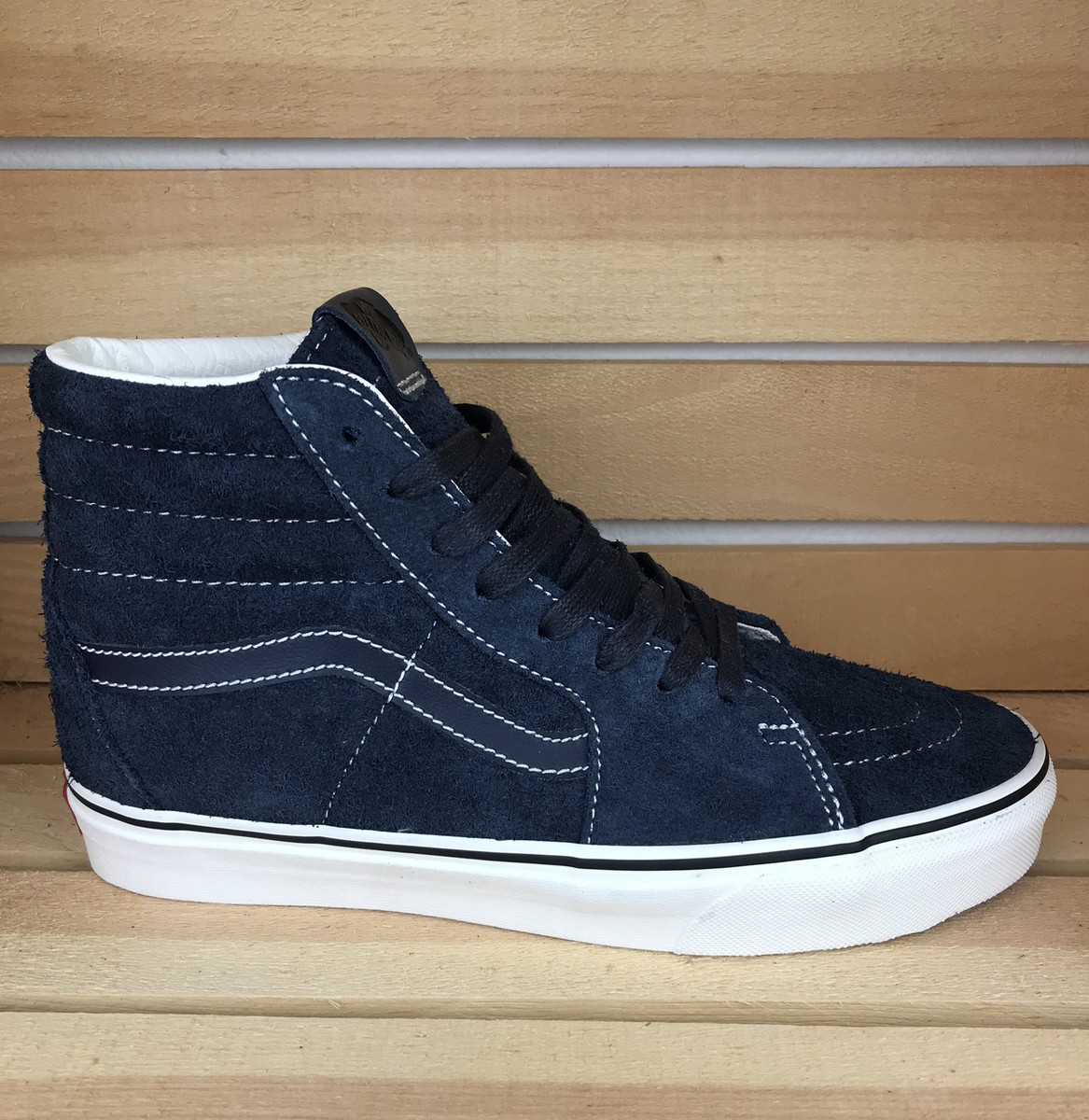 NWT Vans Sk8-Hi Hairy Suede Sky Captain Sneaker SZ 11.5 Vans Men/Women main image 2