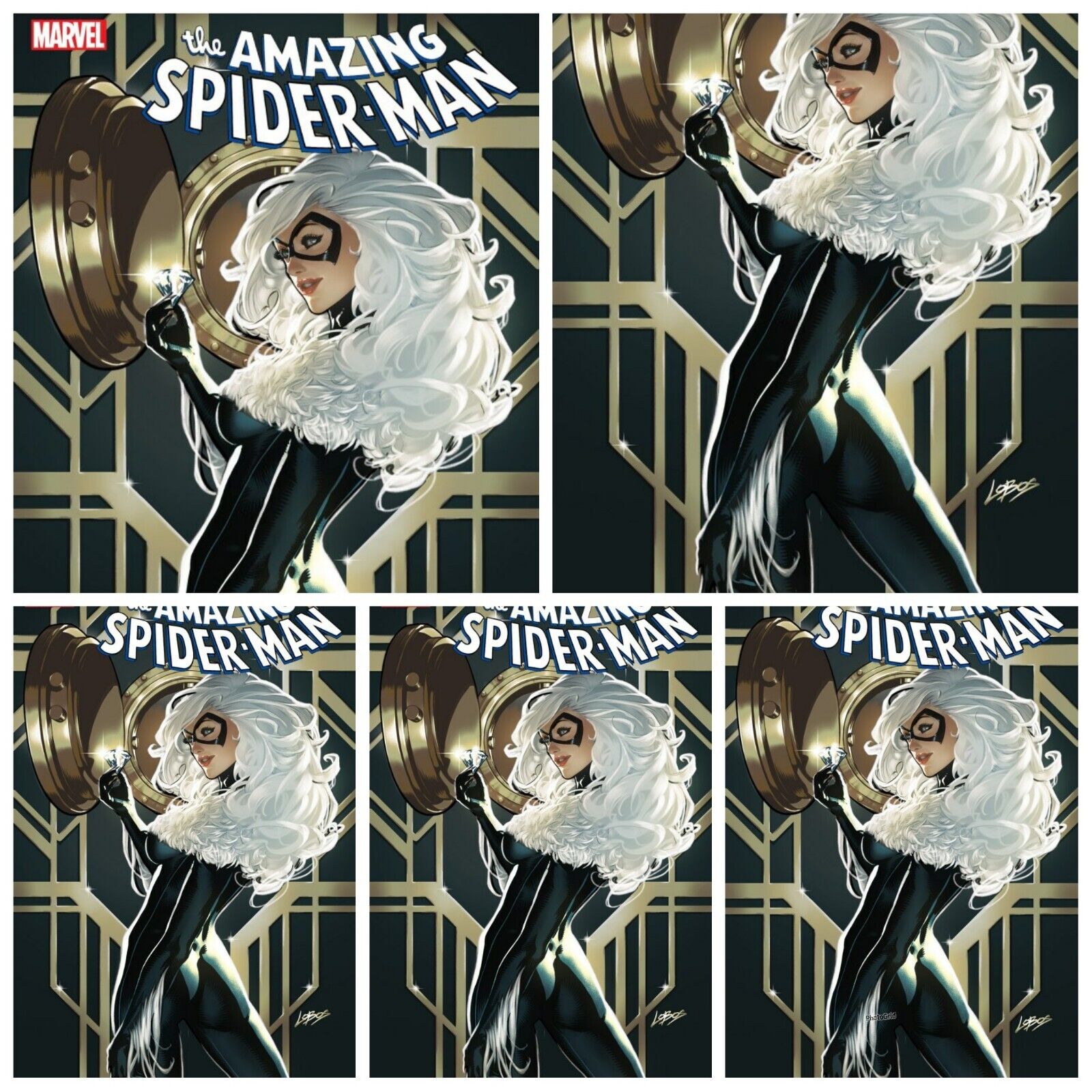 5 Pack Amazing Spider-man #52 Pablo Villalobos Variant PRESALE 6/19 Marvel Lobos