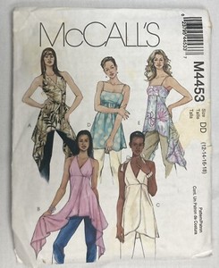 McCall’s Misses' tunics patterns, Size DD, #M4453, 12 pieces