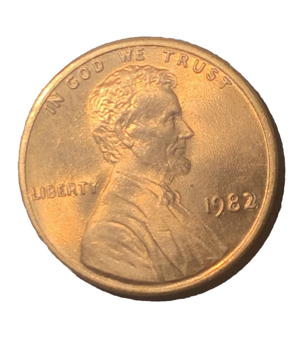 1982 Lincoln Memorial Cent Penny RD Zinc Large Date | eBay