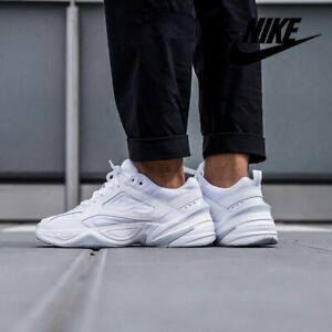 nike m2k tekno triple white