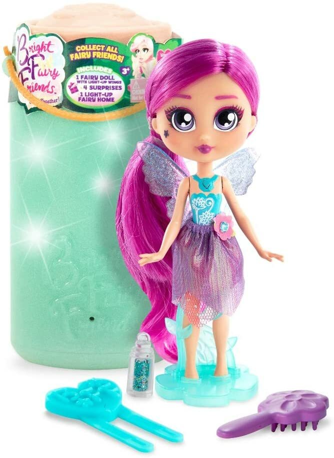 Bff Bright Fairy Friends Hadas Bff Comprar Bright Fairy Friends Mermaid  Doll, Collectable Toy With Twinkle