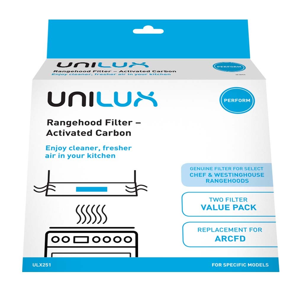 westinghouse rangehood charcoal filters