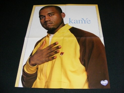 KANYE WEST magazine clippings with POSTERS - Picture 3 of 7