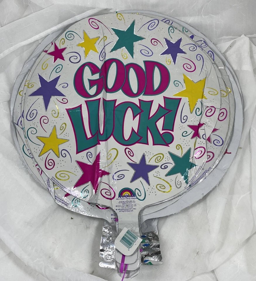 (24) BUENA SUERTE GLOBOS MYLAR - BOYNTON ADIÓS Y BUENA SUERTE / DEPORTE / MÚSICA Foto 3 de 4