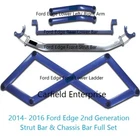 15-22 Ford Edge Vignale Endura Lincoln MKX 2nd Gen Chassis Ladder Brace Full Set