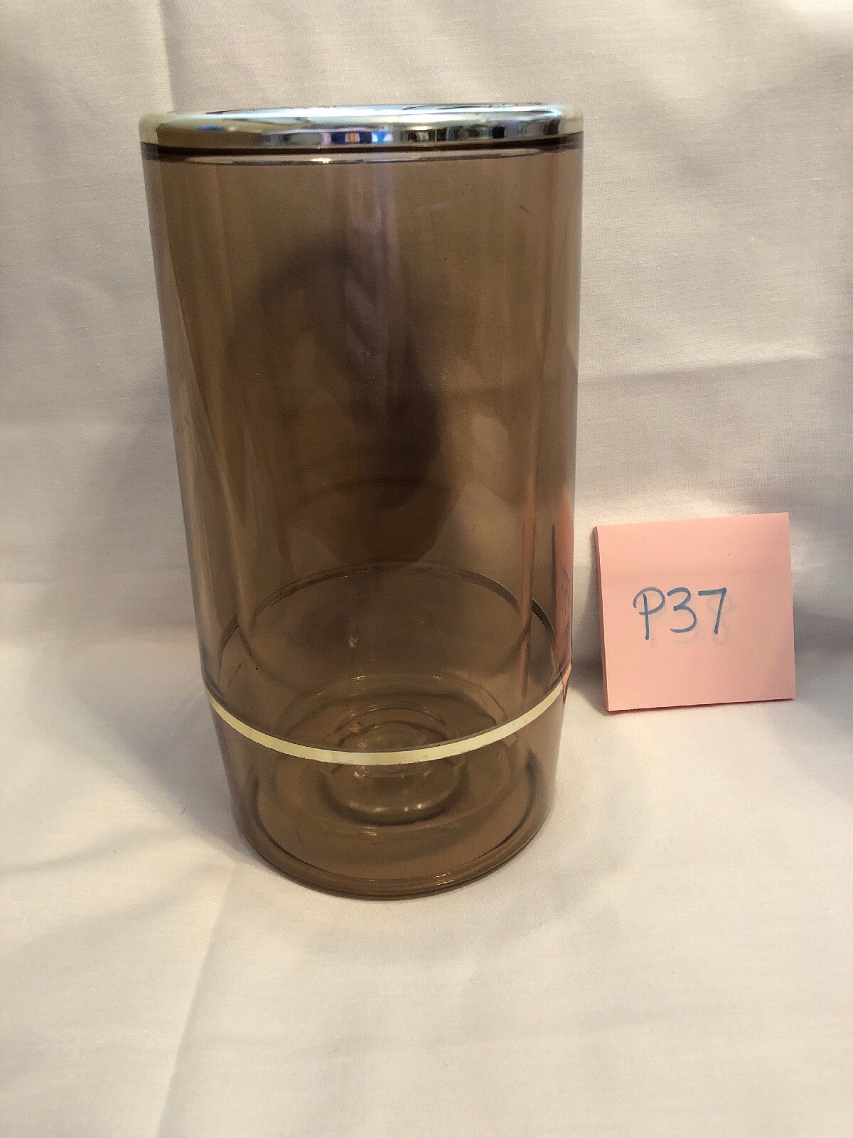 Vintage Spong Vinicool Acrylic Stay Cool No Ice Wine Cooler Made in