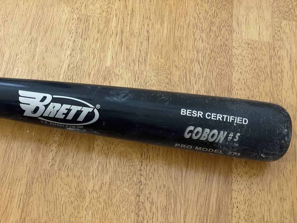 Bate de béisbol de madera Brett Bros. Gobon #5 adulto 32 pulgadas 29 oz modelo profesional 271 madera Foto 2 de 4