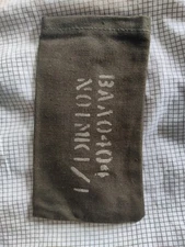 Lee Enfield SMLE No. 4 Canvas Muzzle Cover #C173