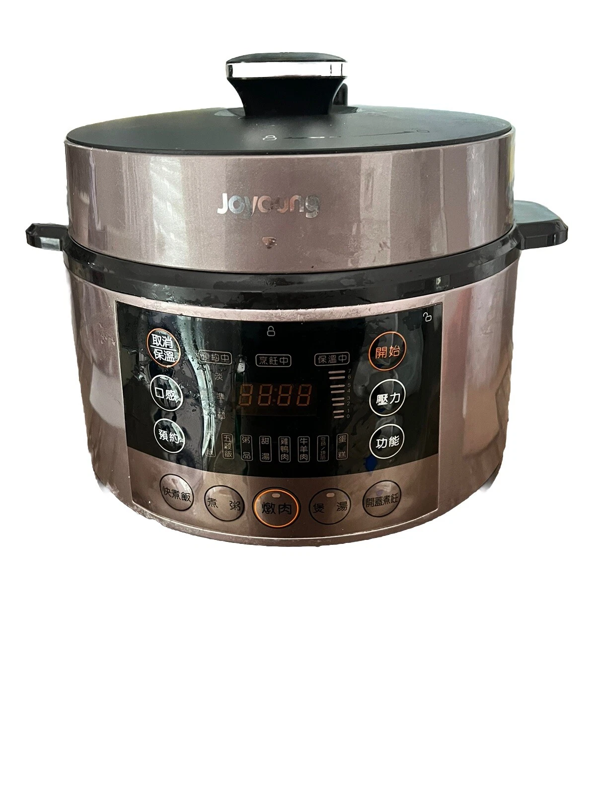Joyoung Electric Pressure Cooker Y-50C19US, 1 Inner Pot for Rice Or Soup, 5L