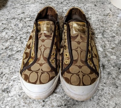 coach laceless sneakers