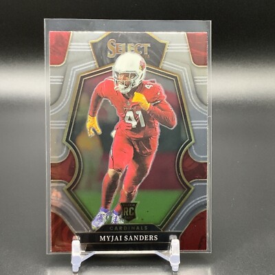 2022 Panini Select Myjai Sanders Premier Level Rookie RC #103 Cardinals TTC615