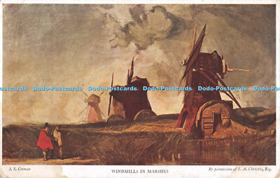 R315569 Windmühlen in Sümpfen The Medici Society Hale Cushman and Flint J S Cotma