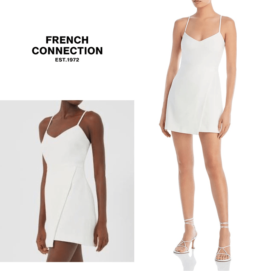 New. French Connection whisper light layered dress. Size 12. Retail $149