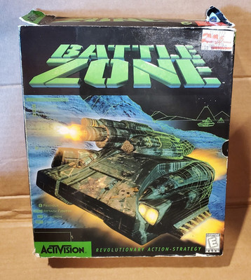 Battlezone PC  windows 95  CD Rom game. Big Box Version.