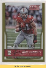 2016 Score Rookies Jumbo Gold Zone 70/99 Nick Vannett #383 READ k5i