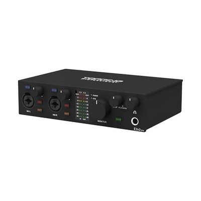 TOPPING E2x2 USB Audio Interface 192kHz/24bit OTG DAC Verstärker Schwarz