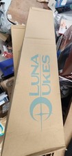 Luna Guitars High Tide Koa Concert Acoustic-Electric Ukulele Open Box