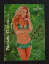 Brande Roderick 2012 Bench Warmer St. Patrick's Day Authentic Autograph Card