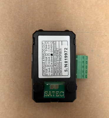 SATEC - Module 4 - Analog Output Module 4-20 mA for PM130/PM135 Power Meters