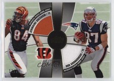 2010 Topps Prime Gold 13/25 Jermaine Gresham Rob Gronkowski #2QR-GG v9t