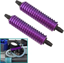 2PCS Sharegoo Aluminum Fuel Tank Air Cooler Fuel Back Pressure Cooling Compatibl