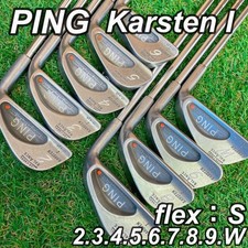 PING Karsten I putter da golf arancione flessibile raro
