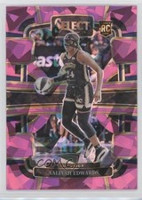 2024 Panini Select WNBA Concourse Pink Ice Prizm Aaliyah Edwards Rookie RC 11sc
