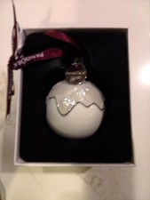 Pandora limited edition porcelain snowflake ornament 2018 mint in box low shipng