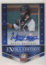 2012 Elite Extra Edition /50 Wyatt Mathisen #191 Auto 3bs