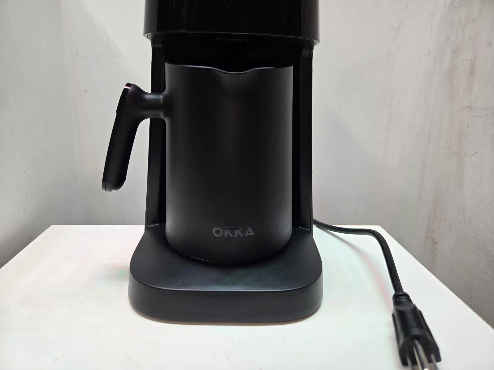 Arzum Okka Jet Automatic Turkish Coffee Maker, Black/Copper OK0017