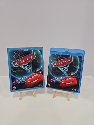 Cars 2 (Blu-ray + DVD) Disney Pixar w/ Slipcover Lightning McQueen New (Other) - Picture 1 of 9