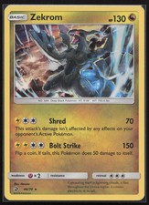 Zekrom Dragon Majesty 46/70 Holo Rare DRM Pokemon TCG Card LP