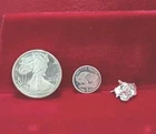 .999 Silver-1/4oz Liberty Round- 1g Silver Buffalo/Indian Coin- 1.23g Silver Nug