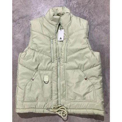 ANOTHER INFLUENCE Men/Women Puffer Jacket Light Green SIZE L NWT