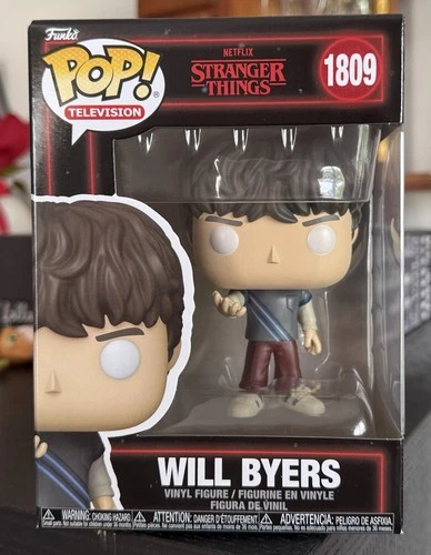 Funko Pop!: WILL BYERS #1809 Season 5 Stranger Things w/ Protector IN HAND!!!