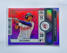 2026 Topps Series 1 - Big Ticket Players Jose Ramirez #BTP-9 Pink Foil
